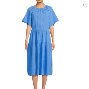 NWT Nation LTD Soon Tiered Midi Gauze Dress XL